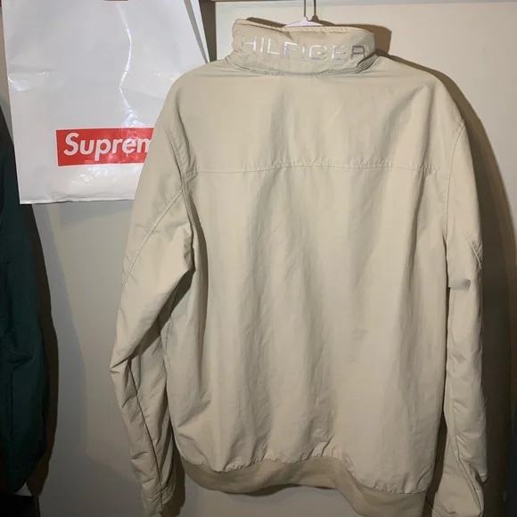 Tommy Hilfiger RARE Vintage Style Raincoat Windbreaker Jacket Preowned/Large - Picture 4 of 6